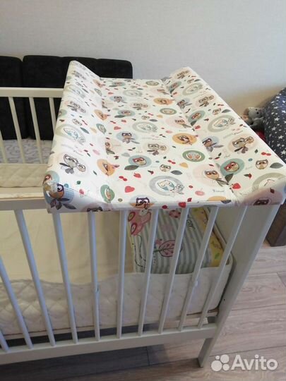 Детская кровать IKEA с матрасом