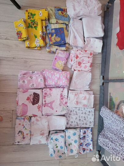 Пеленки и детское постельное белье