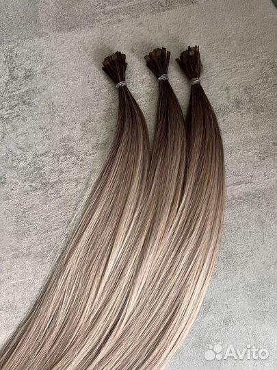 Волосы для наращивания био на капсулах