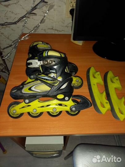 Коньки, ролики