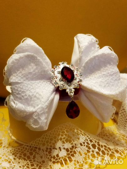 Резинка для волос, бантики