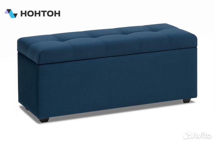 Банкетка Реми синяя