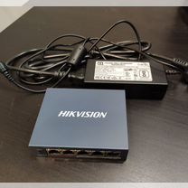 Коммутатор Hikvision DS-3E0105P-E(B)(С бп)