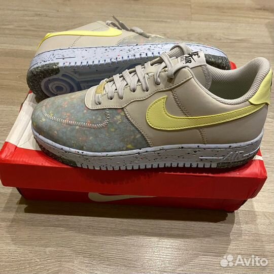 Nike Air Force 1 Crater Pure Platinum Barely 9.5