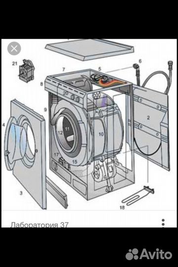 Запчасти к стиральным и посудомоечным машинам