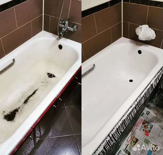 Реставрация ванн.Душевых поддонов любой сложности