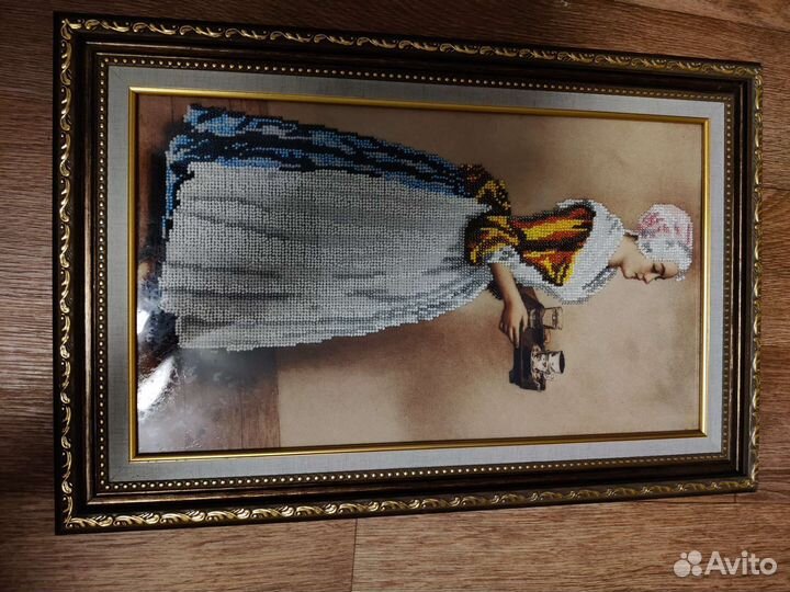 Картина ручной работы. Вышивка бисером