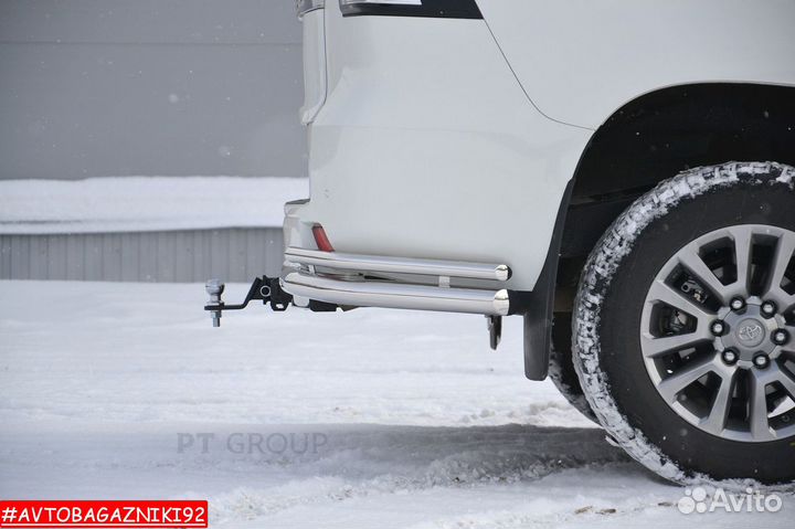 Фаркоп (тсу) под квадрат для Lexus GX460 2010-2013