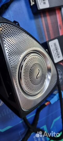 Пищалки Burmester 3D на w222 Mercedes-Benz S-Class