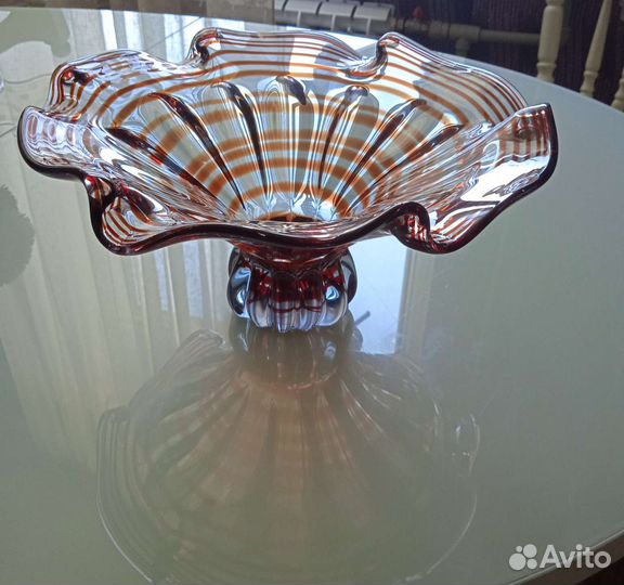 Ваза для фруктов Чехословакия