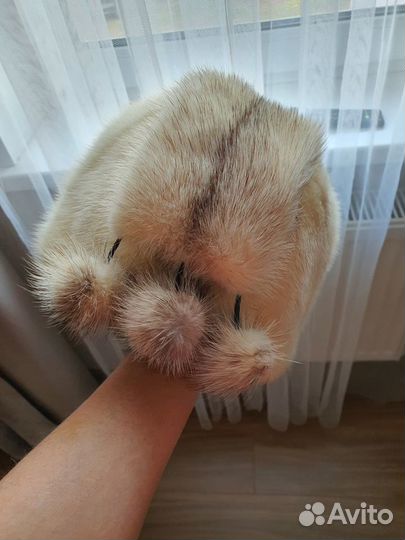 Шапка норковая женская