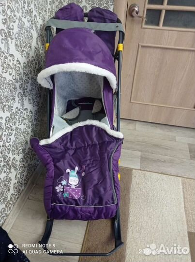 Коляска санки