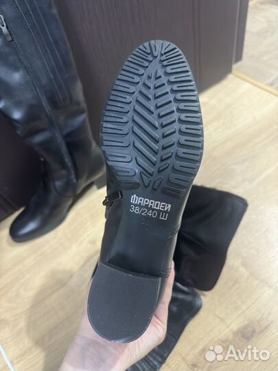 Сапоги женские новые зимние 38 размера