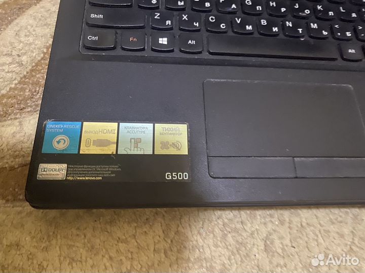 Lenovo g500 intel2,4;8gb;ssd+hdd
