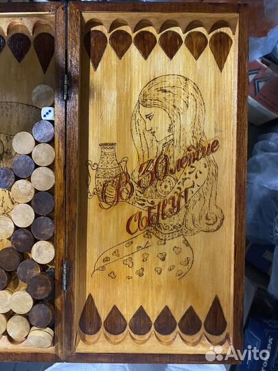 Нарды ручной работы