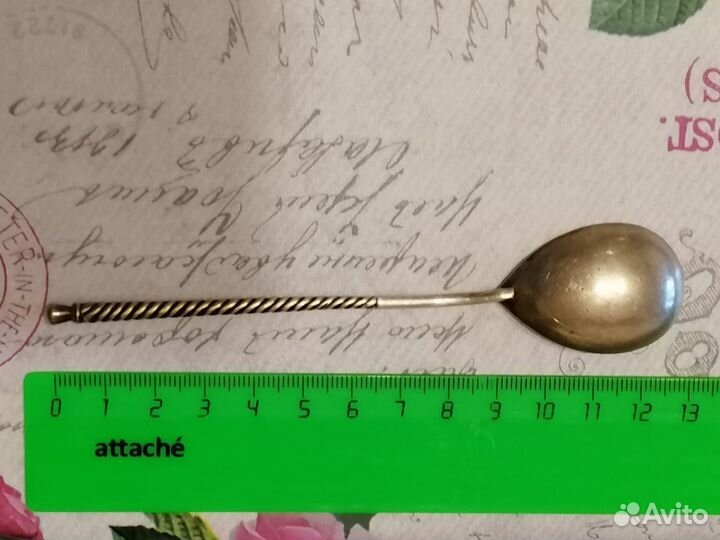 Ложка с витой ручкой, гарнирн. ложка, вилка СССР