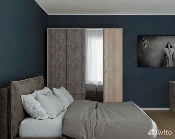 Шкаф распашной по индивидуальным размерам