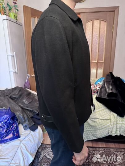 Кожаная куртка мужская