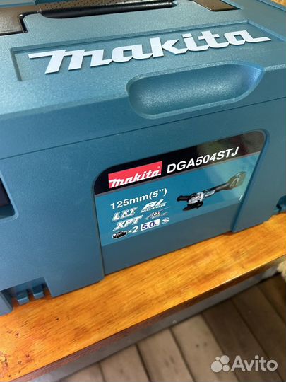 Аккумуляторная ушм makita dga504