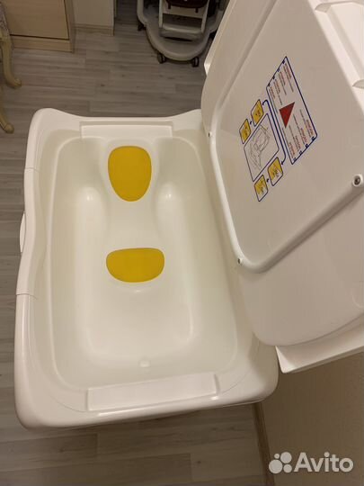 Пеленальный столик с ванночкой