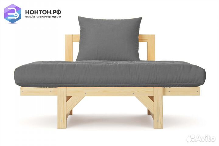 Кресло Амбер светло-серое