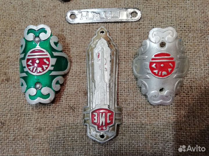 Шильдик велосипедный СССР