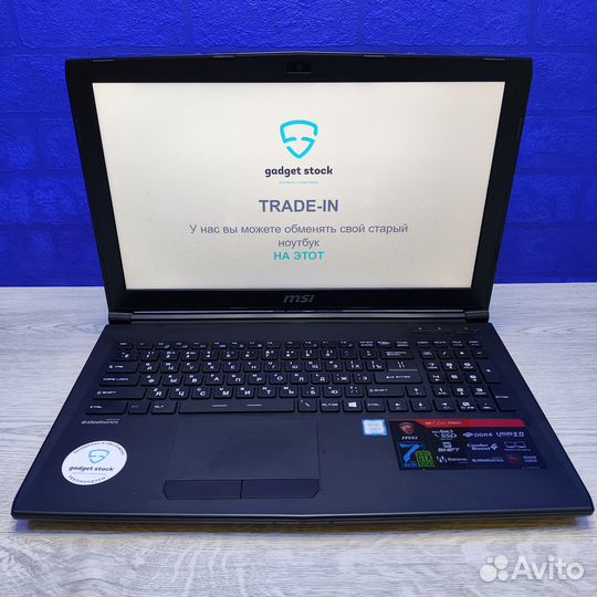 Игровой ноутбук MSI GL62M 7RD-223CN