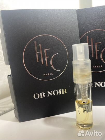 Or Noir Haute Fragrance Company HFC пробник