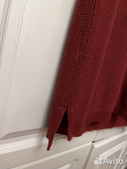 Джемпер бордовый женский трикотаж