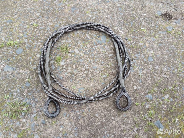 Трос стальной буксировочный нефаз