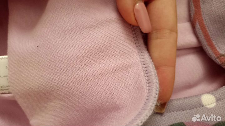 Шапка шлем для девочки новая 50-52р