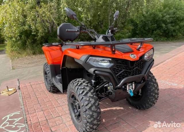 Квадроцикл cfmoto cforce 400L EPS оранжевый