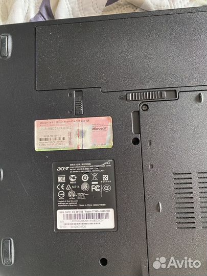 Ноутбук acer