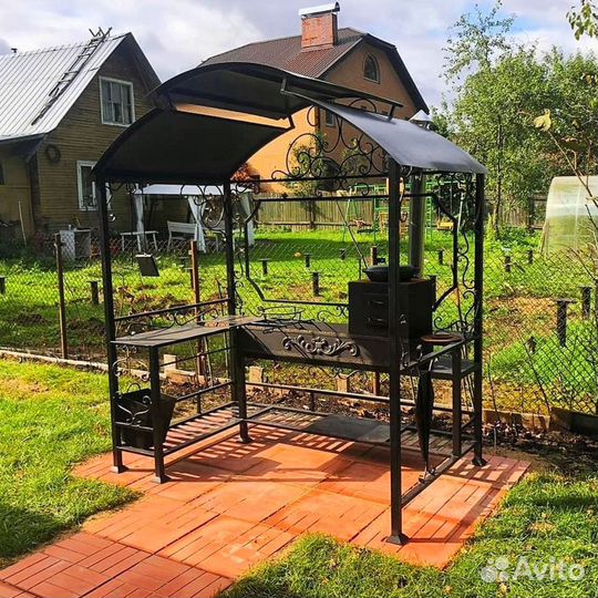 Мангал кованый