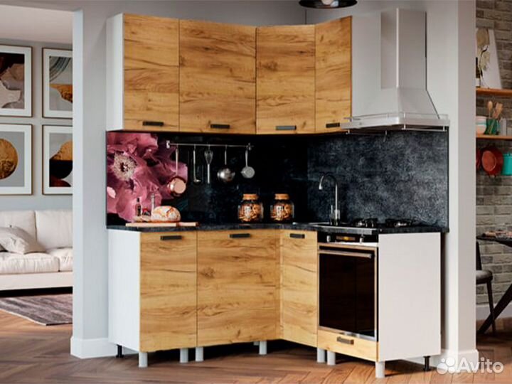 Кухня Крафт пенал 6 П1 фасад 6П1