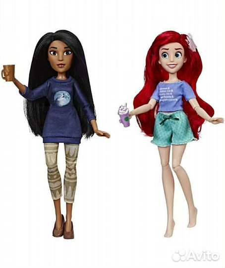 Куклы Ариэль+Покахонтас Disney Hasbro оригинал
