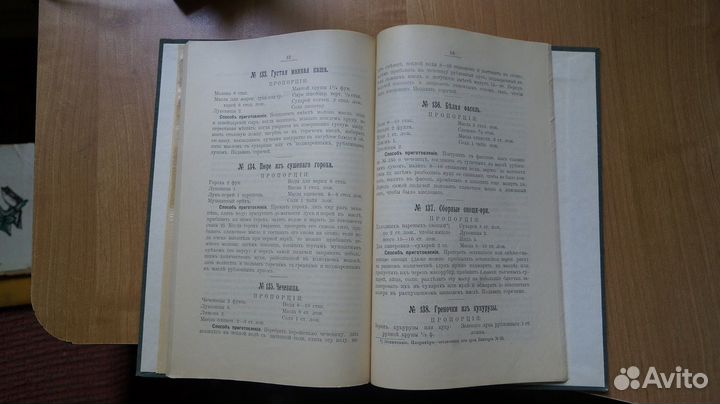 Антикварная кулинарная книга 1912 год