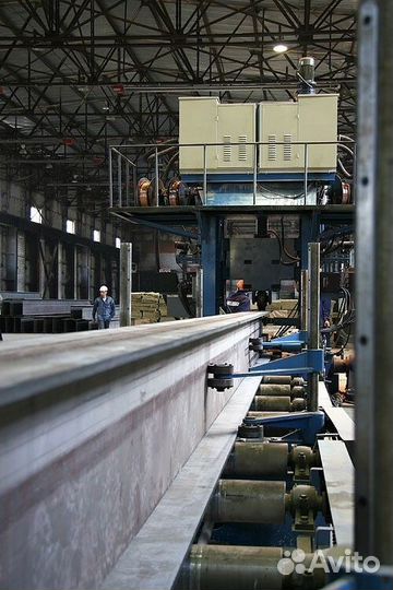 Автоматическая линия сварки двутавровой балки