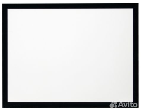 Экран на раме Kauber Frame Velvet 153*273 White Fl
