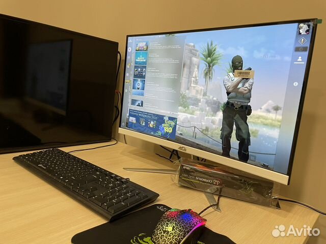 Игровой компьютер fx-8370, rx 570 с монитором купить в Челябинске ...