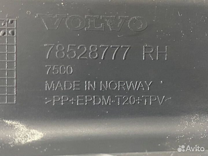 Накладка двери правой Volvo 78528777