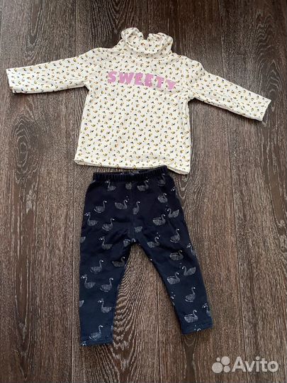 Лосины и кофточка Zara
