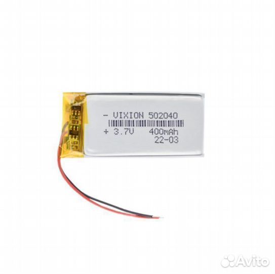 Аккумулятор универсальный 5x20x40 mm 400mAh (3,7V