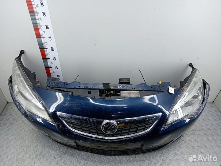 Бампер (ноускат) для Opel Astra J