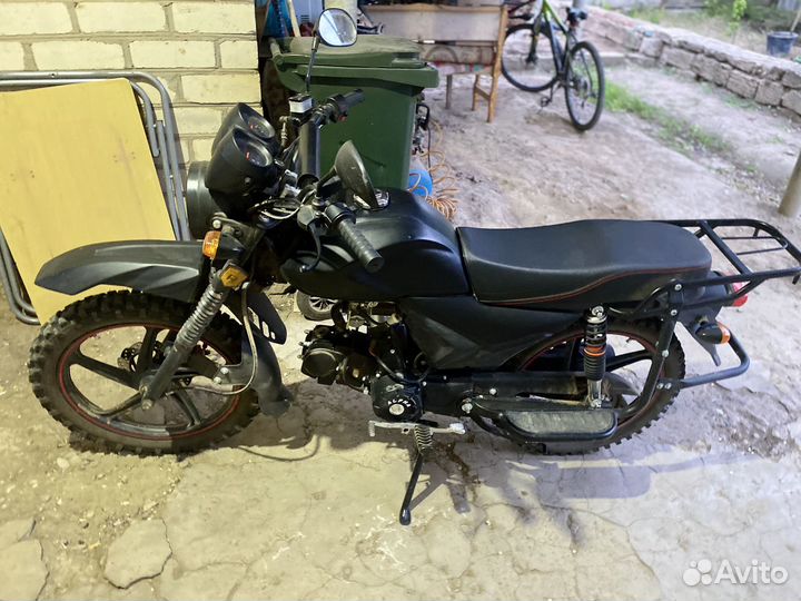 Мопед Alpha off Road Black Matt 125cm3 (2023)