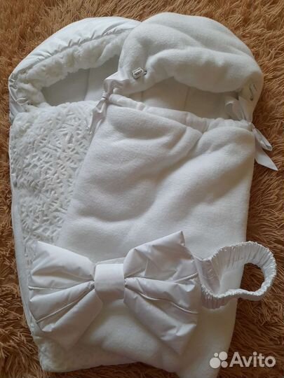 Зимний конверт для новорожденных