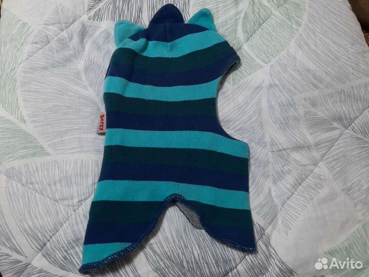 Шапка шлем для мальчика beezy 50-52р