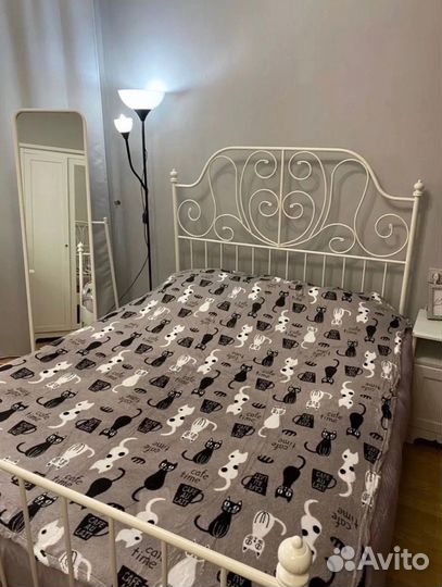 Плед детский 180*200 на диван кровать с котиками