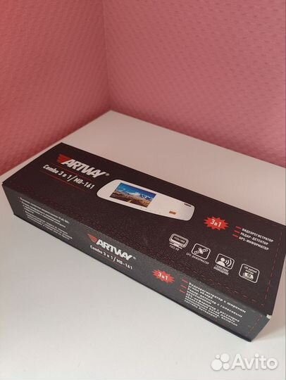 Видеорегистратор зеркало art way combo 3 в 1