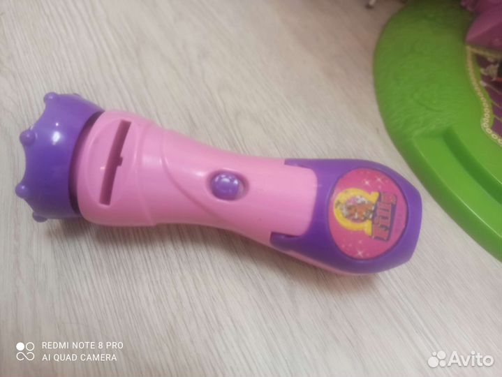 Игрушка башня лошадок филли, фонарик-проектор